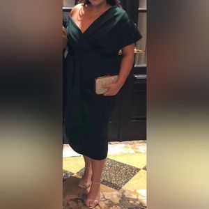 ASOS green dress